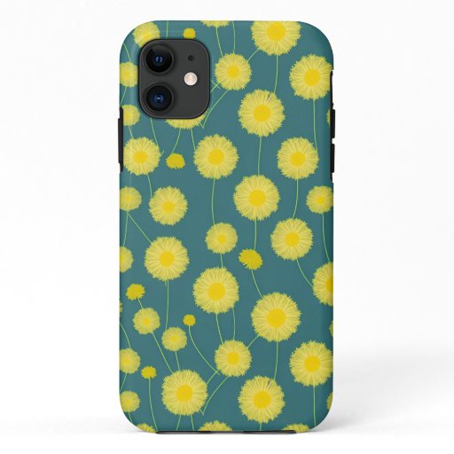 Dandelions Yellow iPhone 11 Case