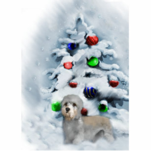 Dandie Dinmont Terrier Christmas Ornament