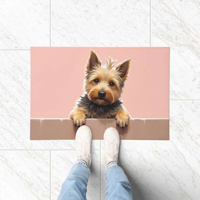 Dandie Dinmont Terrier Doormat Art (Indoor)