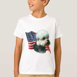 Dandie Dinmont Terrier Flag T-Shirt