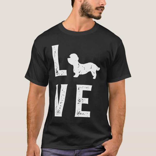Dandie Dinmont Terrier Love  1 T-Shirt (Front)
