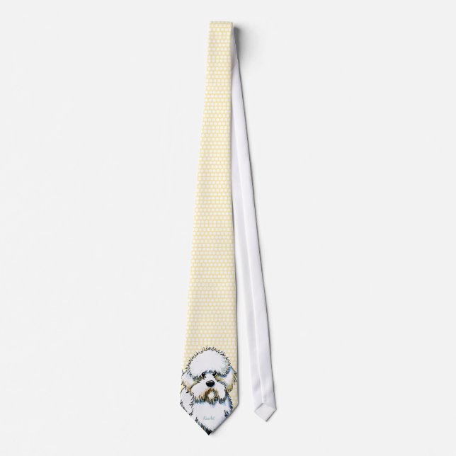 Dandie Dinmont Terrier Neck Tie (Front)