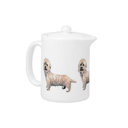 Dandie Dinmont Terrier Teapot