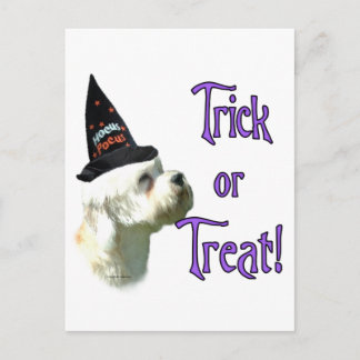 Dandie Dinmont Terrier Trick Postcard
