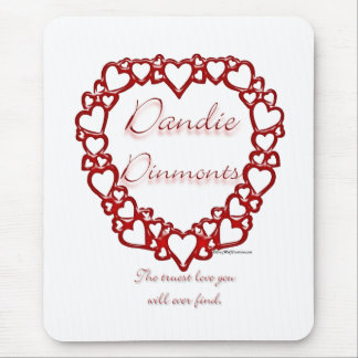 Dandie Dinmont Terrier True Love Mouse Pad