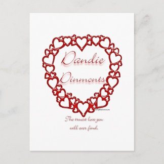 Dandie Dinmont Terrier True Love Postcard