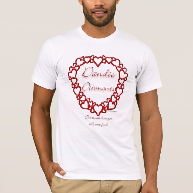 Dandie Dinmont Terrier True Love T-Shirt (Front)