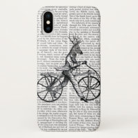 Dandy Deer on Vintage Bicycle