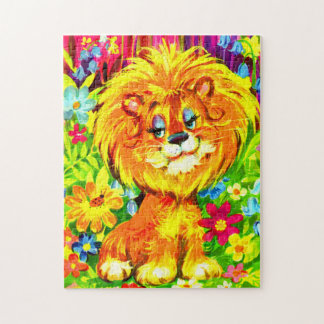 dandy lion jigsaw puzzle