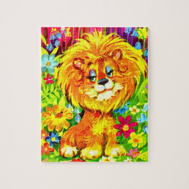 dandy lion jigsaw puzzle (Vertical)