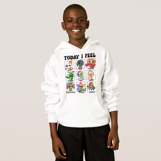 World Is Over CHILDHOOD フーディ グレー　Lサイズ Dandy's World characters | funny dandys world toon Hoodie | Zazzle