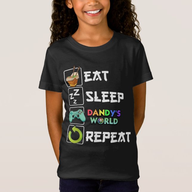 Dandy's World Design | funny dandys world toon T-Shirt (Front)