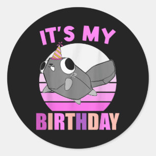 Dandys World Pebble _ Its Just A Pebble Girl Dandy Classic Round Sticker