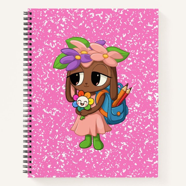 Dandy's World School Bassie Notebook (Front)