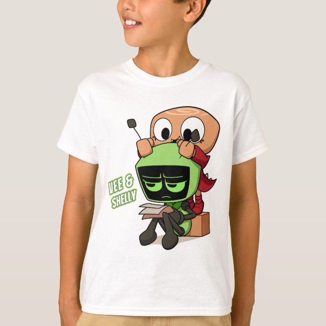 Dandy's World Vee and Shelly | Dandys world toon T-Shirt (Front)