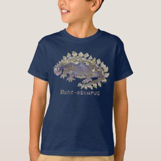 Dane-osaurus Cartoon Dinosaur T-Shirt