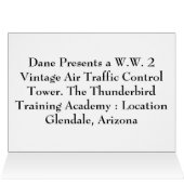 Dane Presents Control Tower Cards (Inside Horizontal (Top))