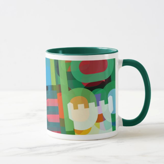 Danebod Colorful Overlay Mug (Right)