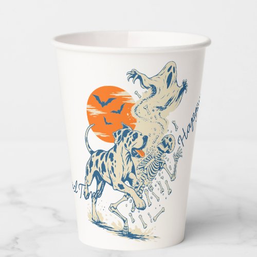 Danegerously Good Time Great Dane fun Paper Cups