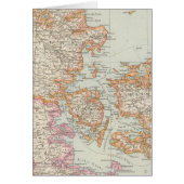 Danemark - Denmark Map (Front)