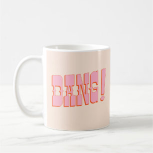 DANG! (western saloon font, retro mod colors) Coffee Mug