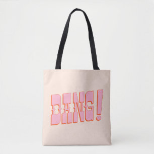 DANG! (western saloon font, retro mod colors) Tote Bag