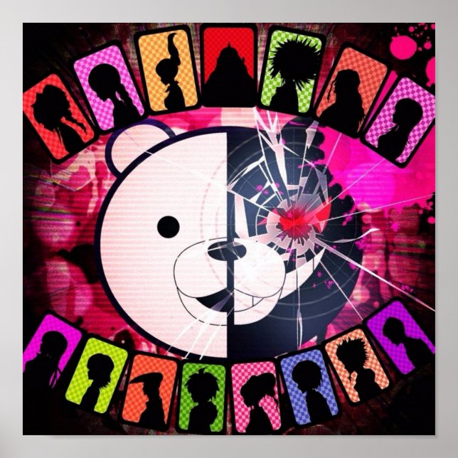 Dangan ronpa poster (Front)