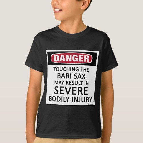 Danger Bari Sax T_Shirt