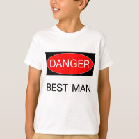 Danger - Best Man Funny Wedding T-Shirt Mug Apron