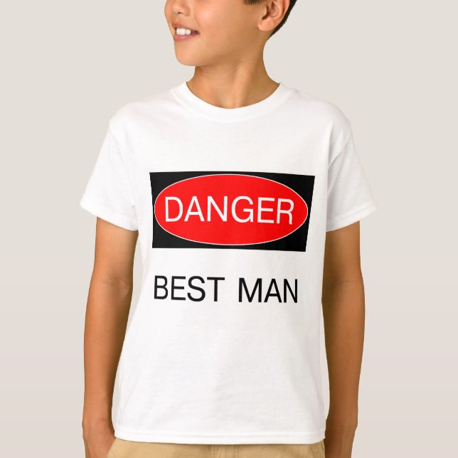 Danger - Best Man Funny Wedding T-Shirt Mug Apron (Front)