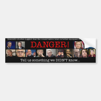 Danger! Bumper Sticker