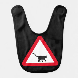 Danger: Cats! Bib