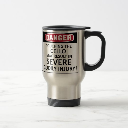 Danger Cello Travel Mug