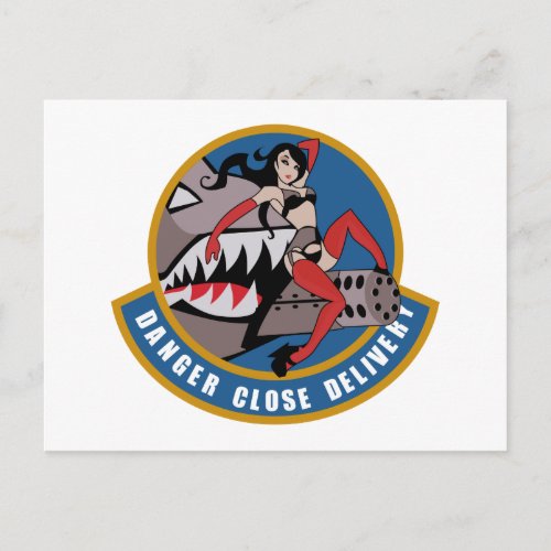 DANGER CLOSE DELIVERY VELCRO MORALE PATCH _ FULL C POSTCARD