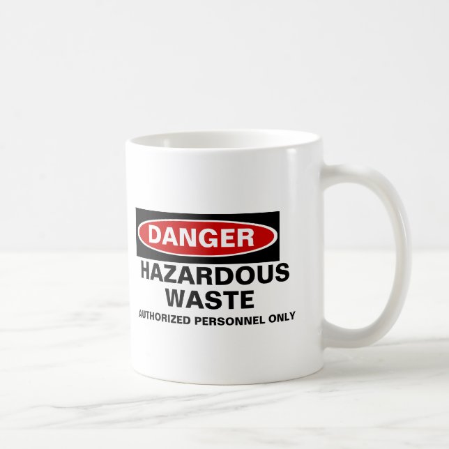 Danger Customizable mug (Right)