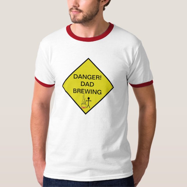 DANGER! DAD BREWING T-Shirt (Front)