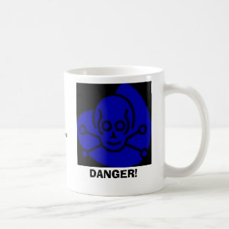 Danger, DANGER!, Contains Dihydrous MonoxideHar... Coffee Mug