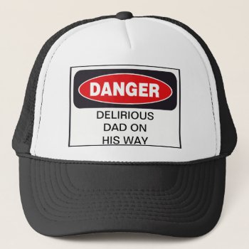 Danger Delirious Dad Hat by Dmargie1029 at Zazzle