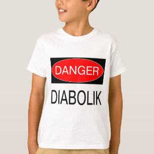 Danger - Diabolik Funny T-Shirt Mug Hat Bag Apron