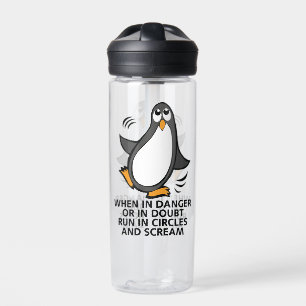 Danger Funny Penguin CamelBak Eddy Water Bottle