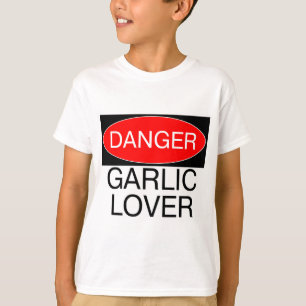 Danger - Garlic Lover Funny T-Shirt Mug Hat Apron