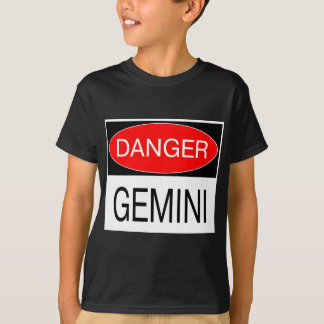 Danger - Gemini Funny Astrology T-Shirt Hat Mug