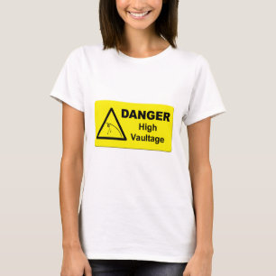 Danger High Vaultage Pole Vault Stick-With-Sport T-Shirt