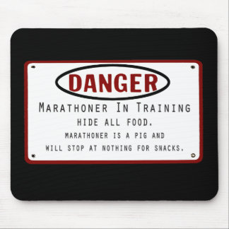 Danger Marathoner Mouse Pad