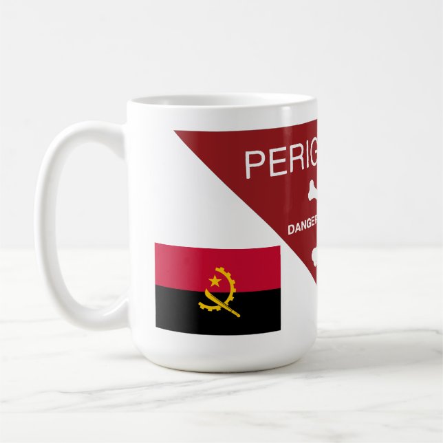 Danger Mines! Coffee Mug (Left)