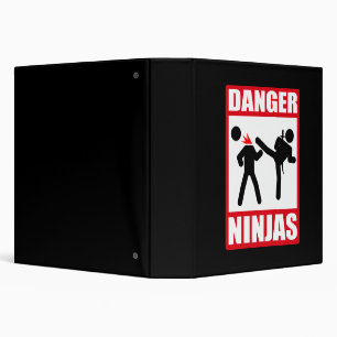 Danger Ninjas 3 Ring Binder
