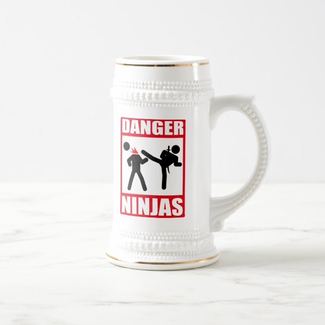 Danger Ninjas Beer Stein (Right)