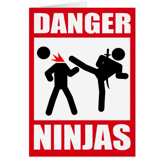Danger Ninjas Cards (Front)
