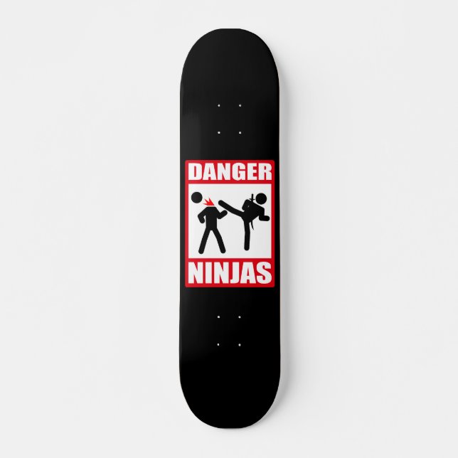 Danger Ninjas Skateboard Deck (Front)