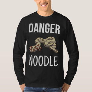 Danger Noodle  Herpetologist Ophidian Snake T-Shirt